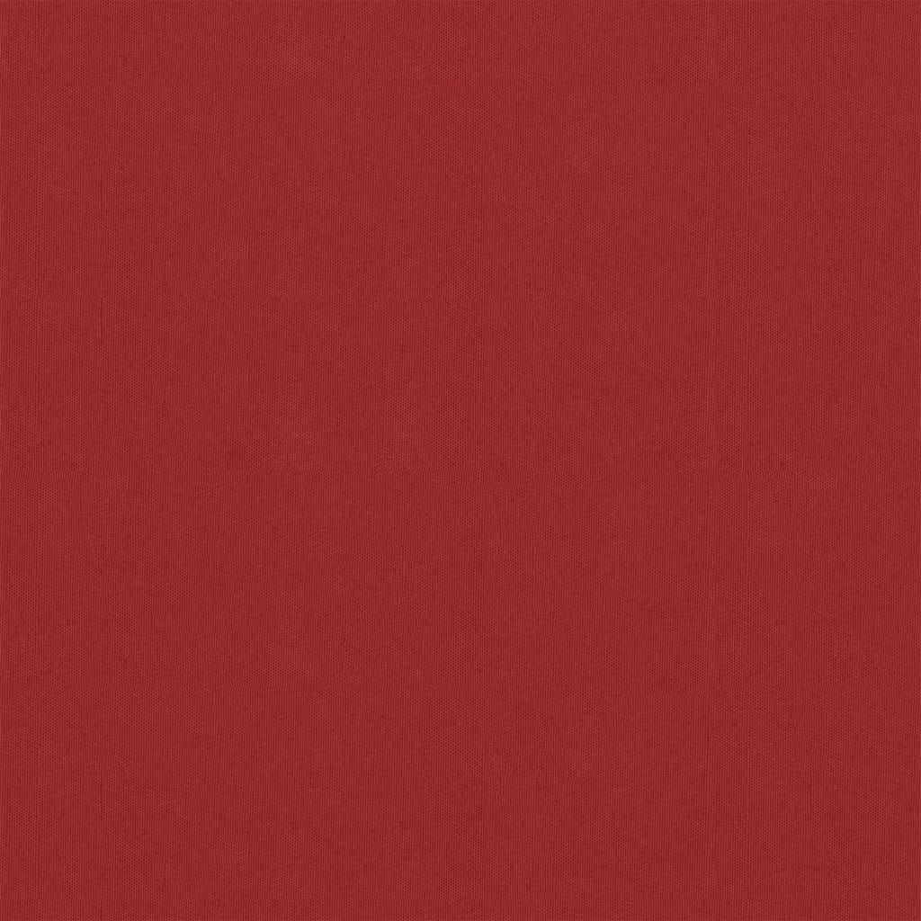 vidaXL altanafskærmning 120x400 cm oxfordstof rød