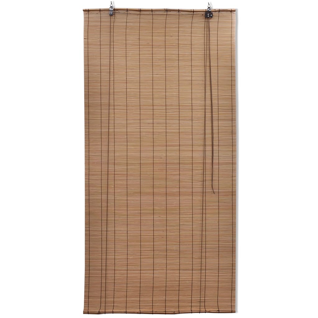 vidaXL rullegardin 140x160 cm bambus brun