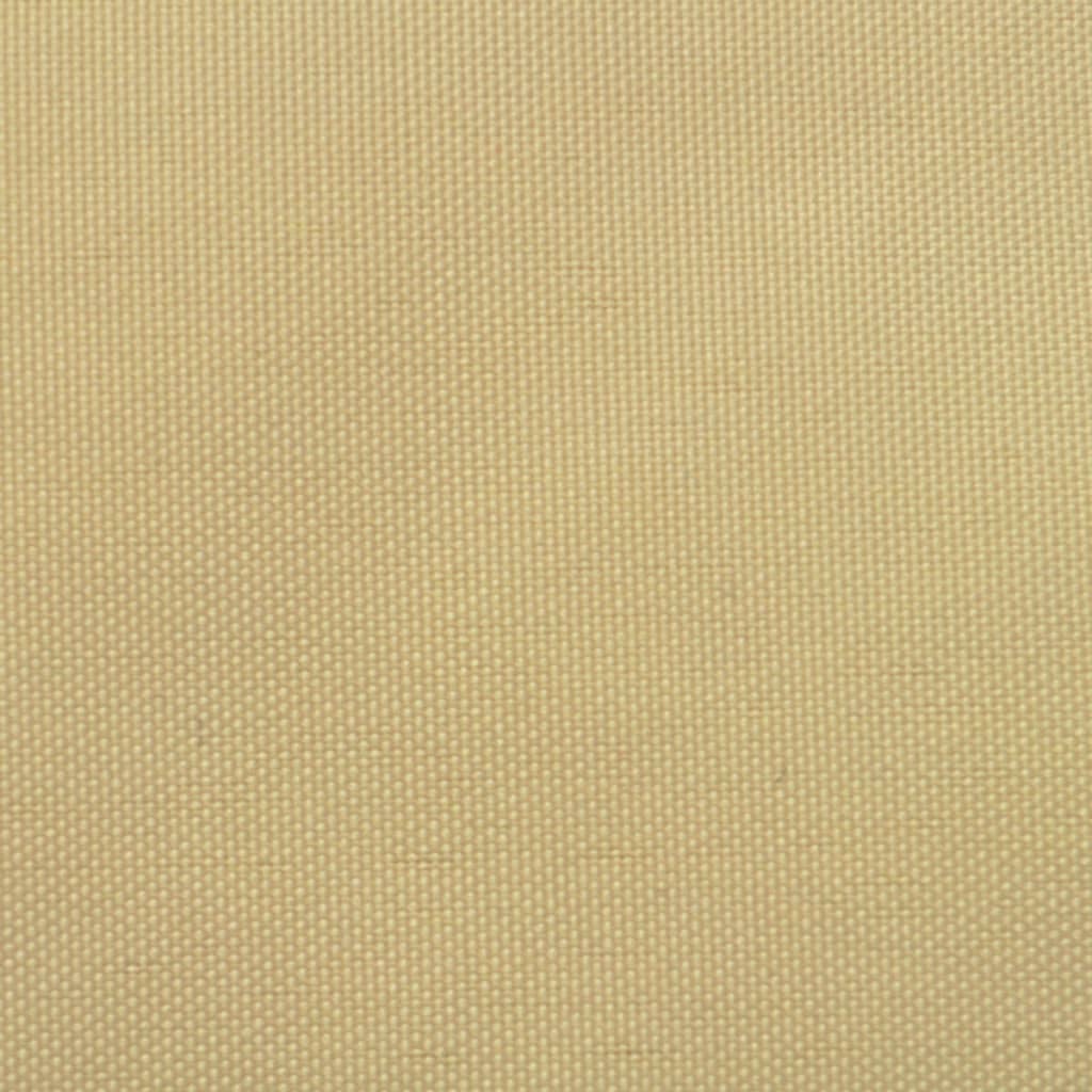 vidaXL solsejl Oxfordstof firkantet 3,6 x 3,6 m beige