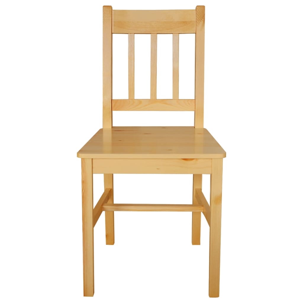 vidaXL spisebordsstole 4 stk. fyrretræ