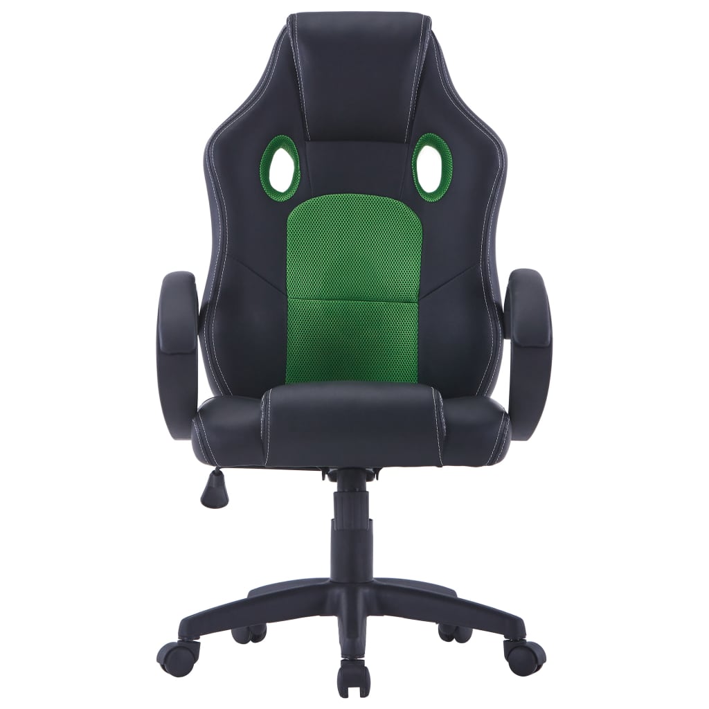 vidaXL gamingstol kunstlæder grøn
