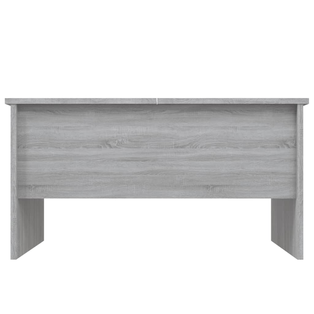 vidaXL sofabord 80x50x42,5 cm konstrueret træ grå sonoma-eg