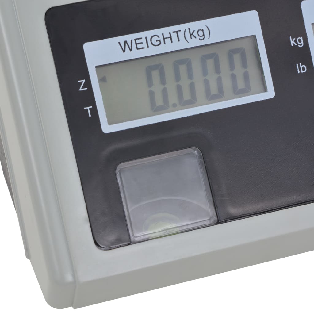 vidaXL digital vægt 30 kg med genopladeligt batteri
