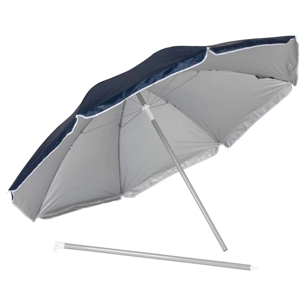 Bo-Camp parasol Beach 160 cm blå