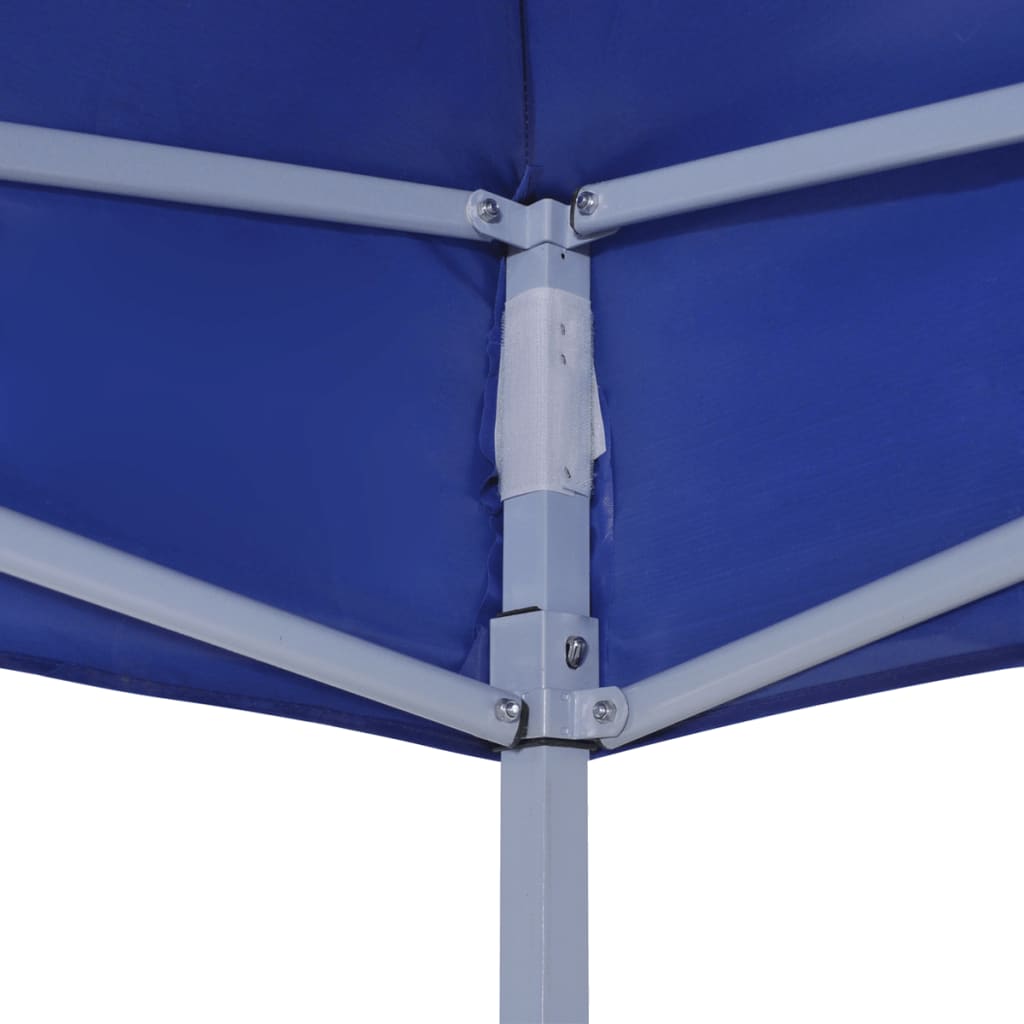 vidaXL foldbart telt blå 3 x 3 m