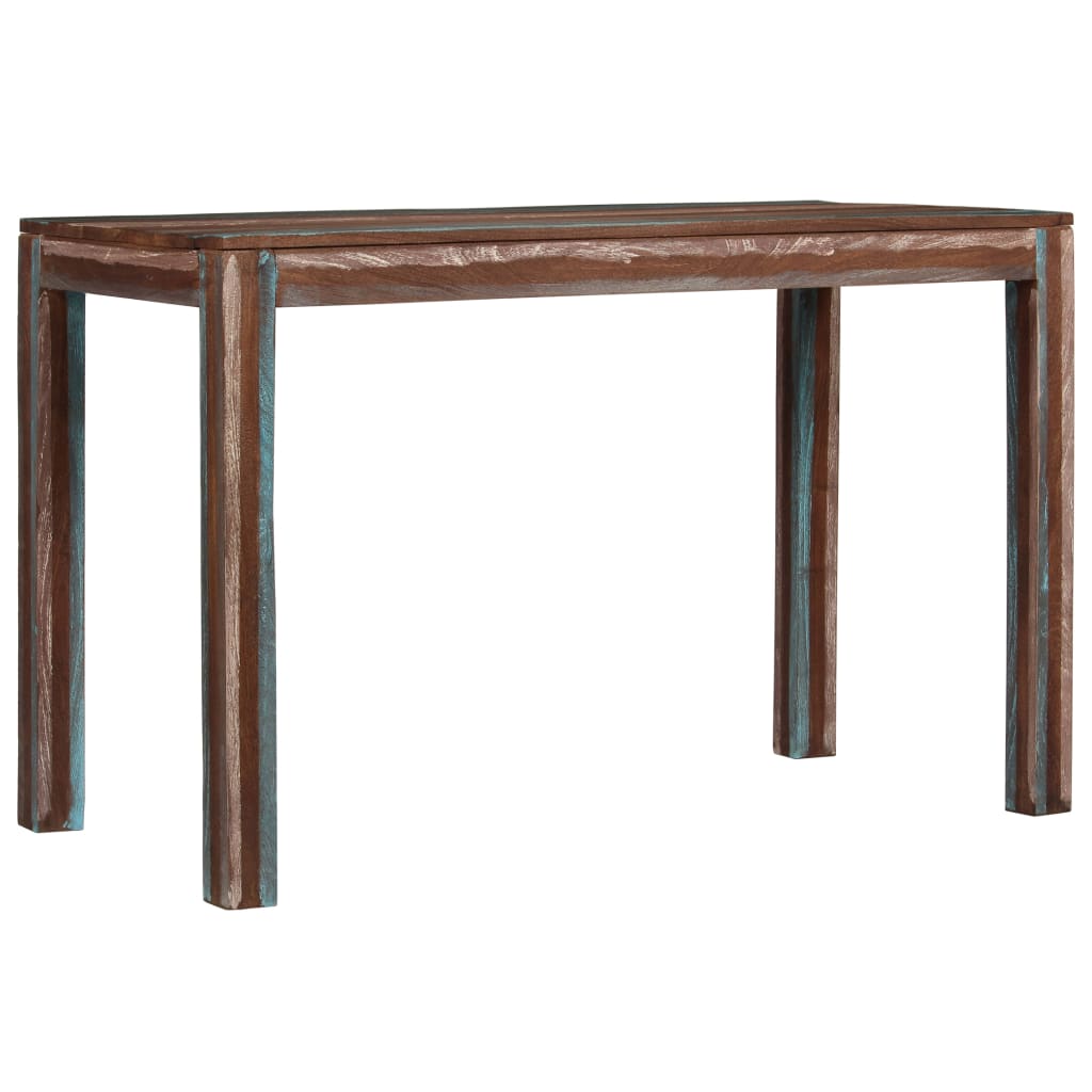 vidaXL spisebord i massivt træ vintage 118 x 60 x 76 cm
