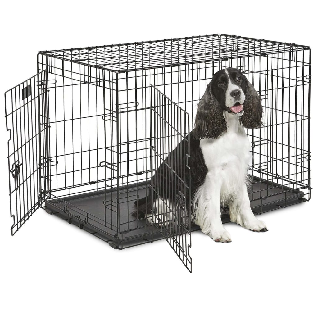 Ferplast hundebur Dog-Inn 90 92,7x58,1x62,5 cm grå
