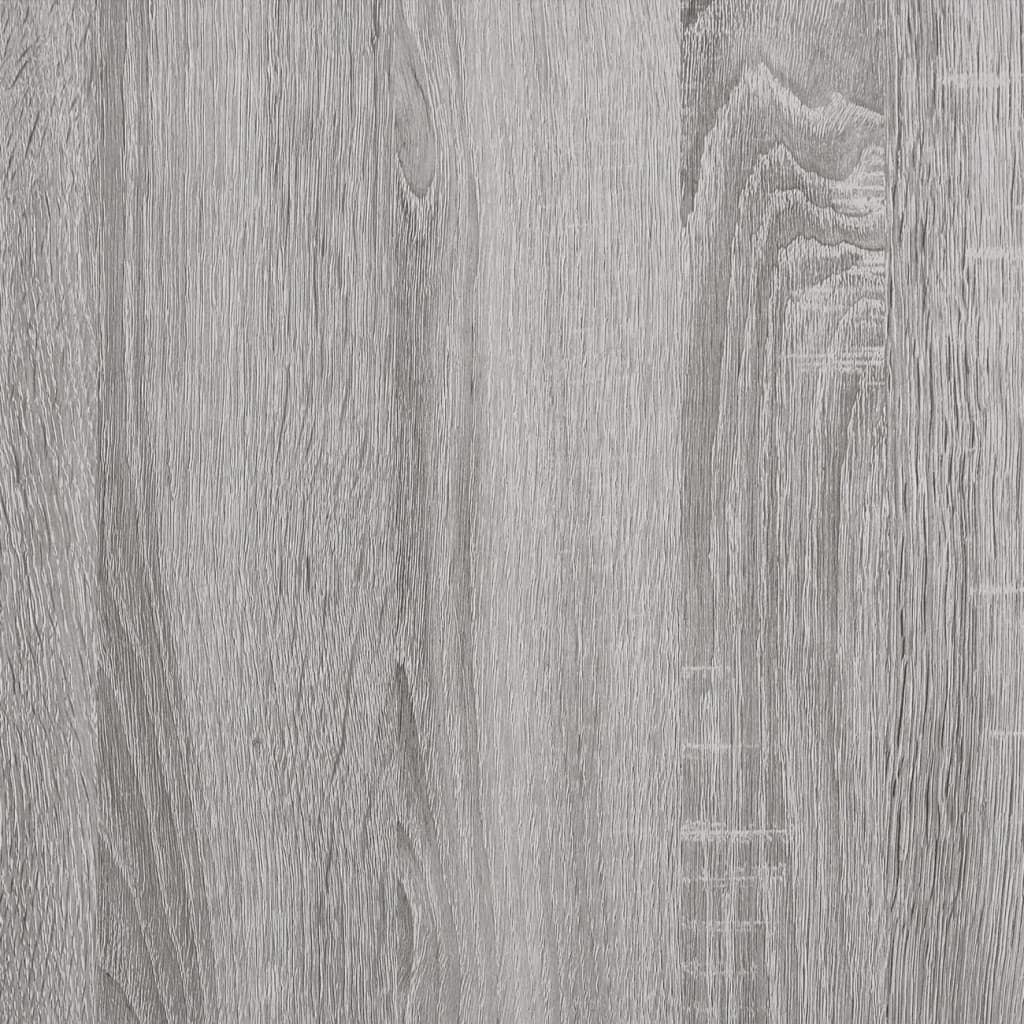 vidaXL skænk 80x33x70 cm konstrueret træ grå sonoma-eg