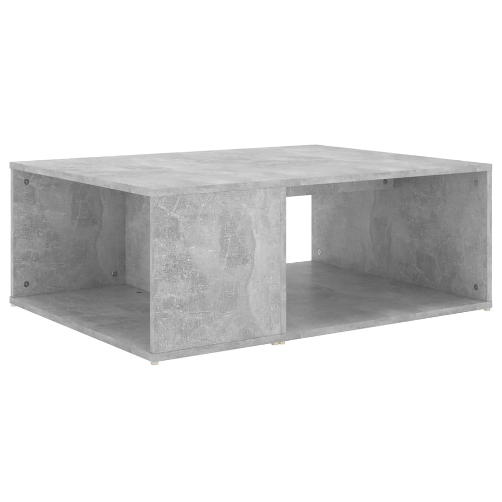 vidaXL sofabord 90x67x33 cm konstrueret træ betongrå