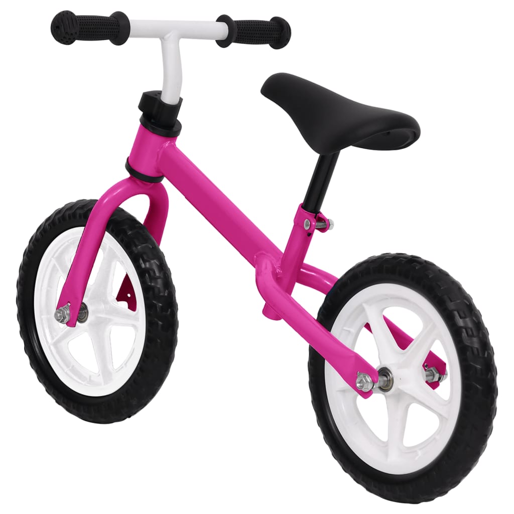 vidaXL løbecykel 11" hjul pink