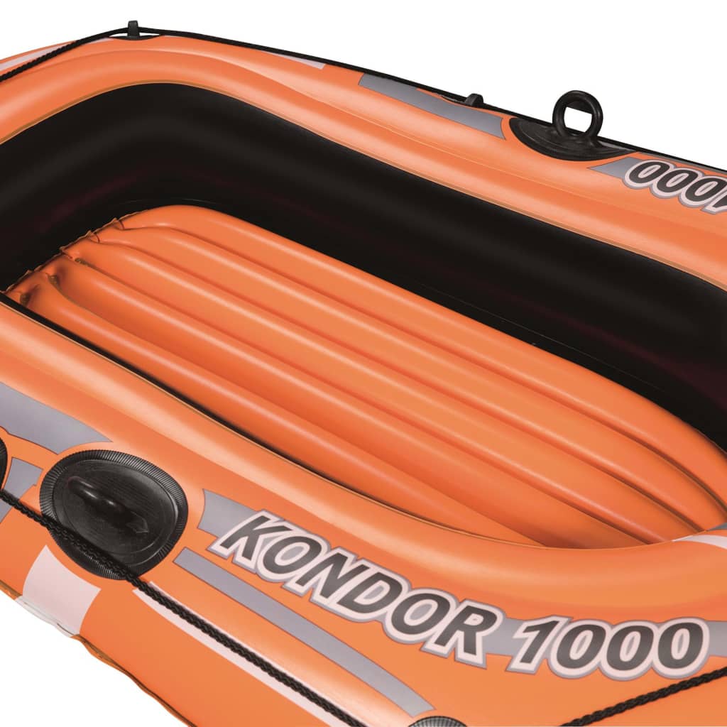 Bestway oppusteligt bådsæt Kondor 1000 Set 155 x 93 cm 61078