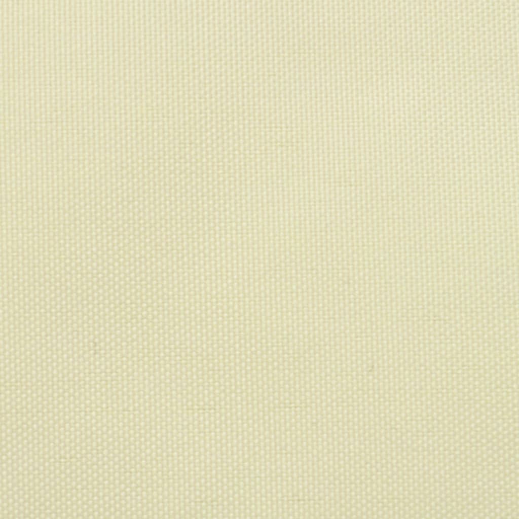 vidaXL balkonafskærmning 75x400 cm Oxford-stof cremefarvet