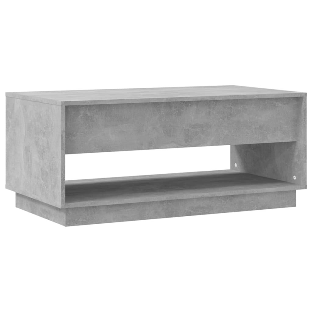 vidaXL sofabord 102,5x55x44 cm konstrueret træ betongrå