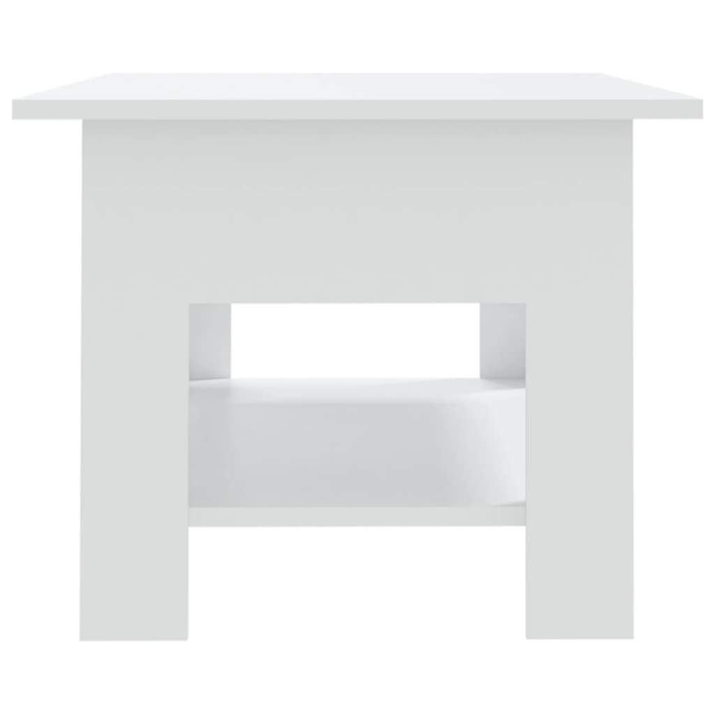 vidaXL sofabord 102x55x42 cm spånplade hvid