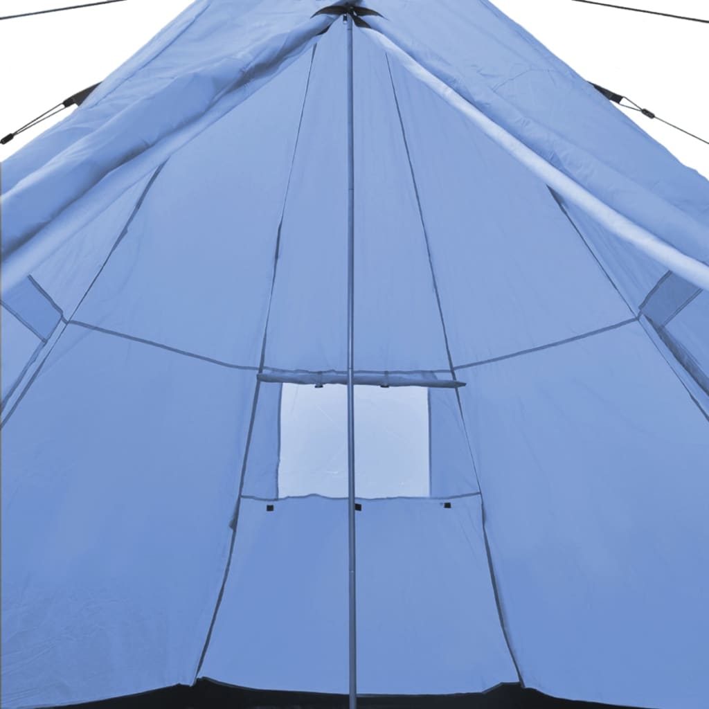 vidaXL 4-personers telt blå