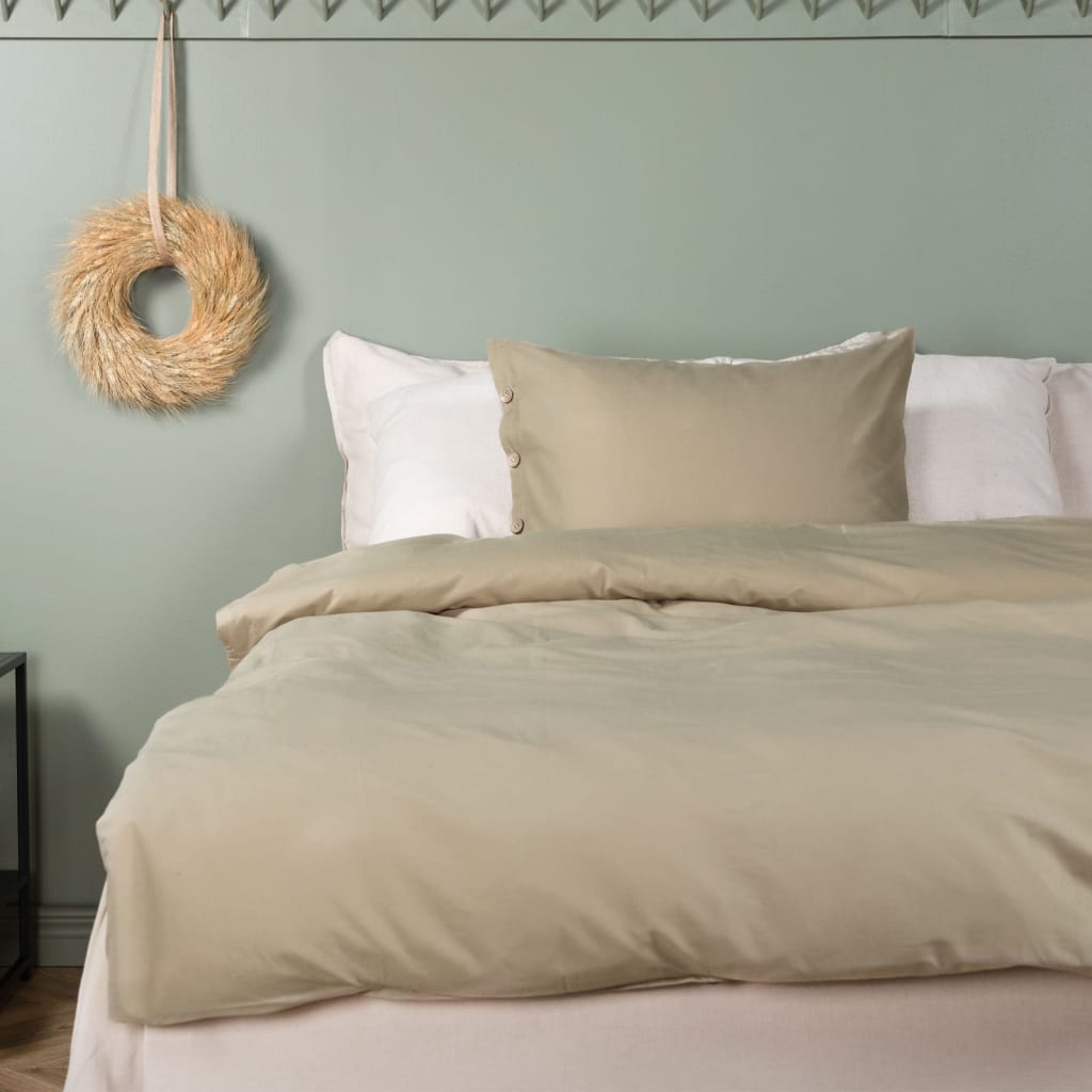 Venture Home sengesæt Joar 200x150 cm bomuld sandfarvet