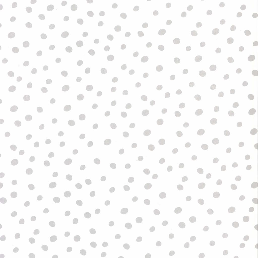 Noordwand tapet Fabulous World Dots hvid og grå