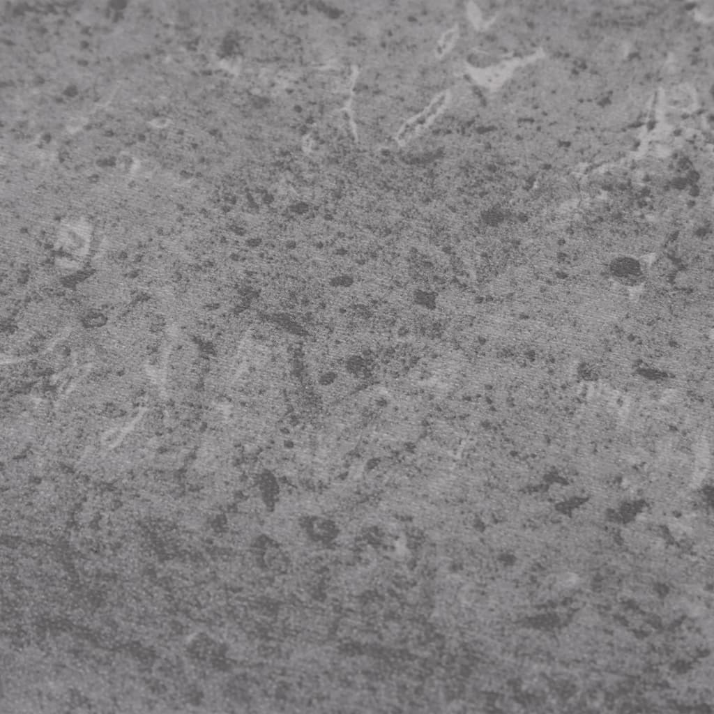 vidaXL selvhæftende PVC-gulvplanker 5,21 m² 2 mm cementbrun