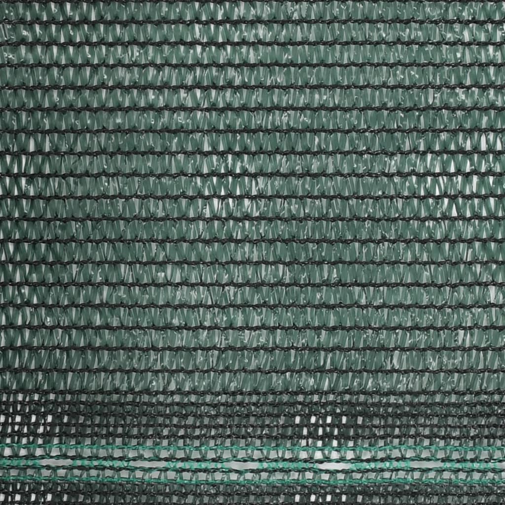 vidaXL tennisskærm HDPE 1,2 x 50 cm grøn