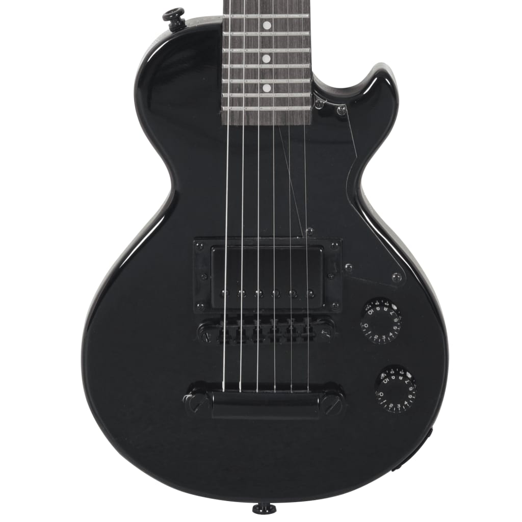 vidaXL elektrisk guitar til børn med taske 3/4 30" sort