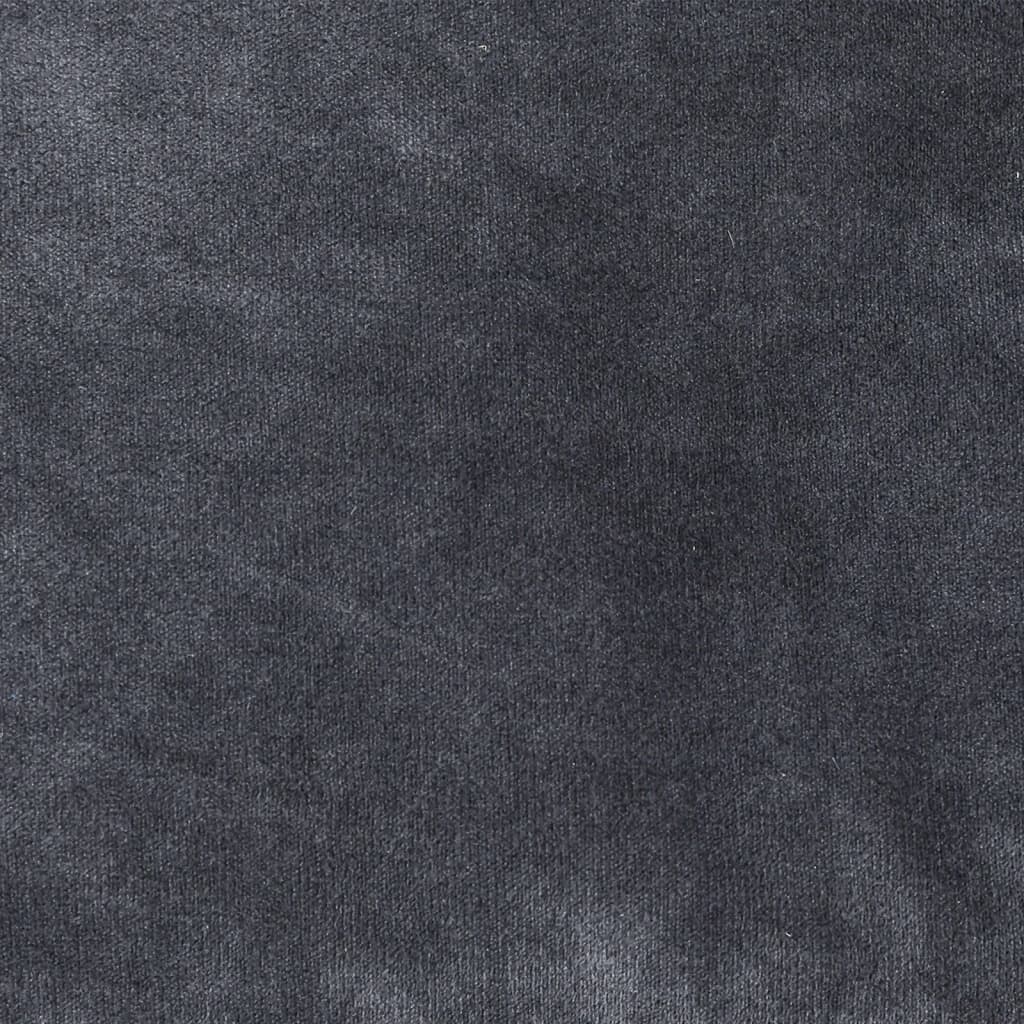 vidaXL hundekurv 90x79x20 cm plys og kunstlæder sort og mørkegrå