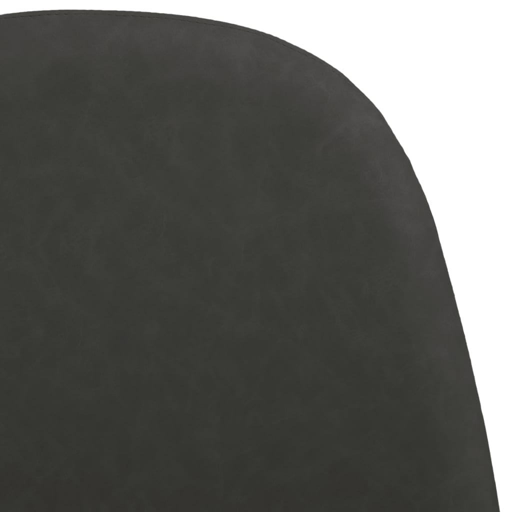 vidaXL spisebordsstole 2 stk. 45x53,5x83 kunstlæder sort