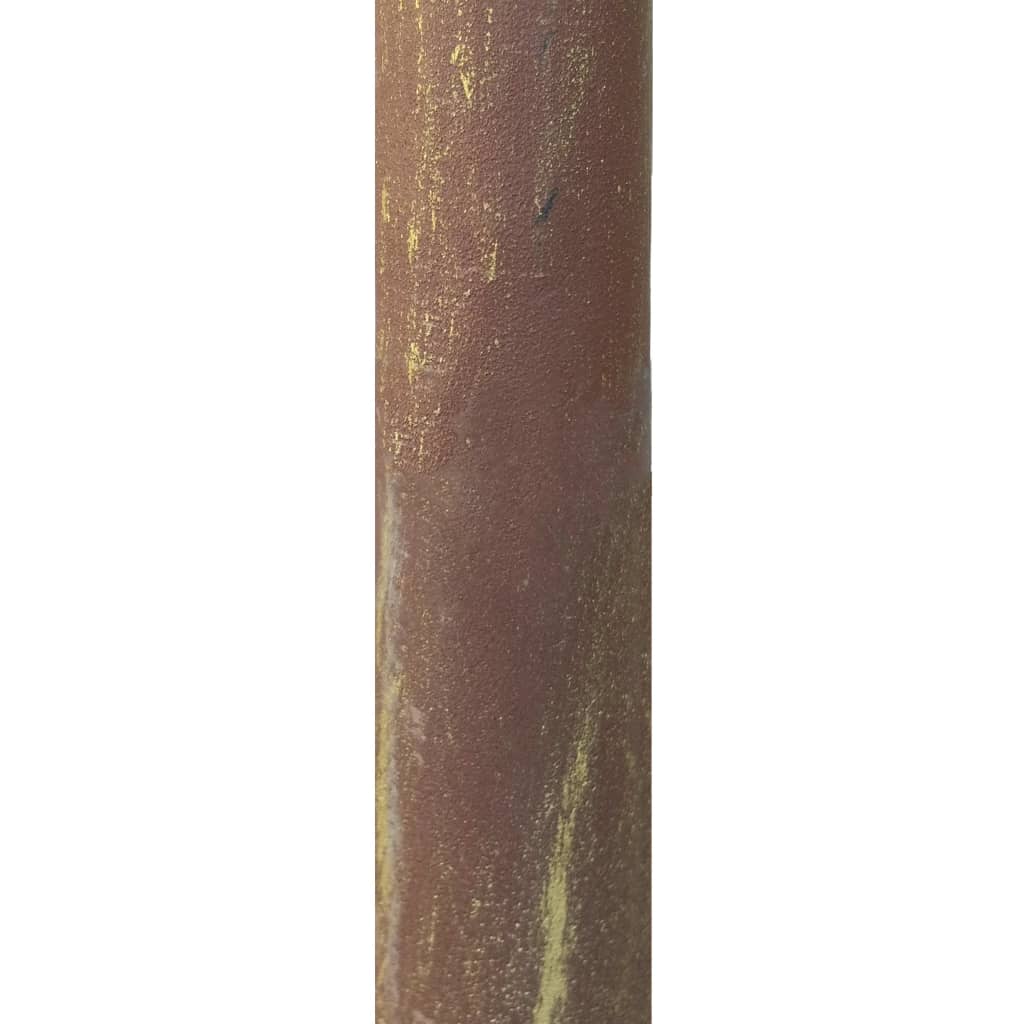 vidaXL pergola 4x3x2,5 m jern antikbrun