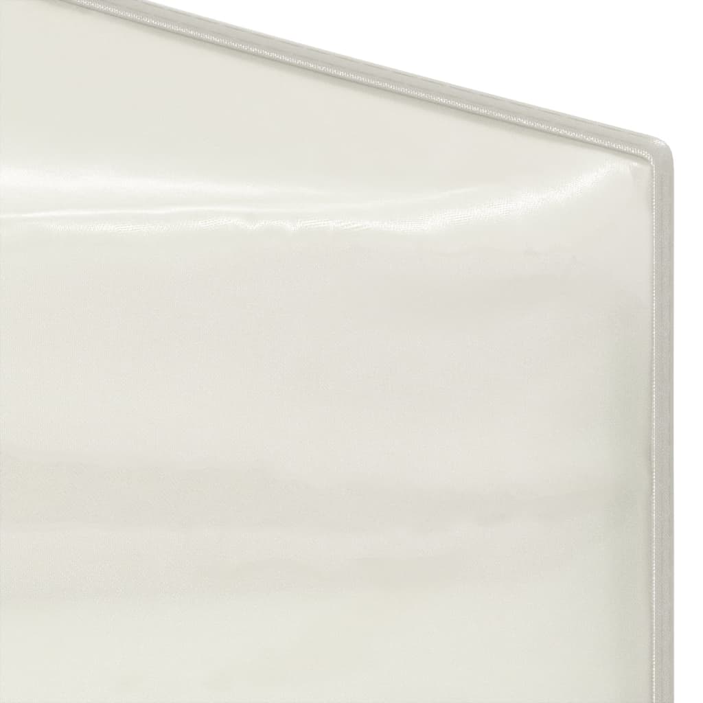 vidaXL foldbart festtelt med sidevægge 2x2 m cremefarvet