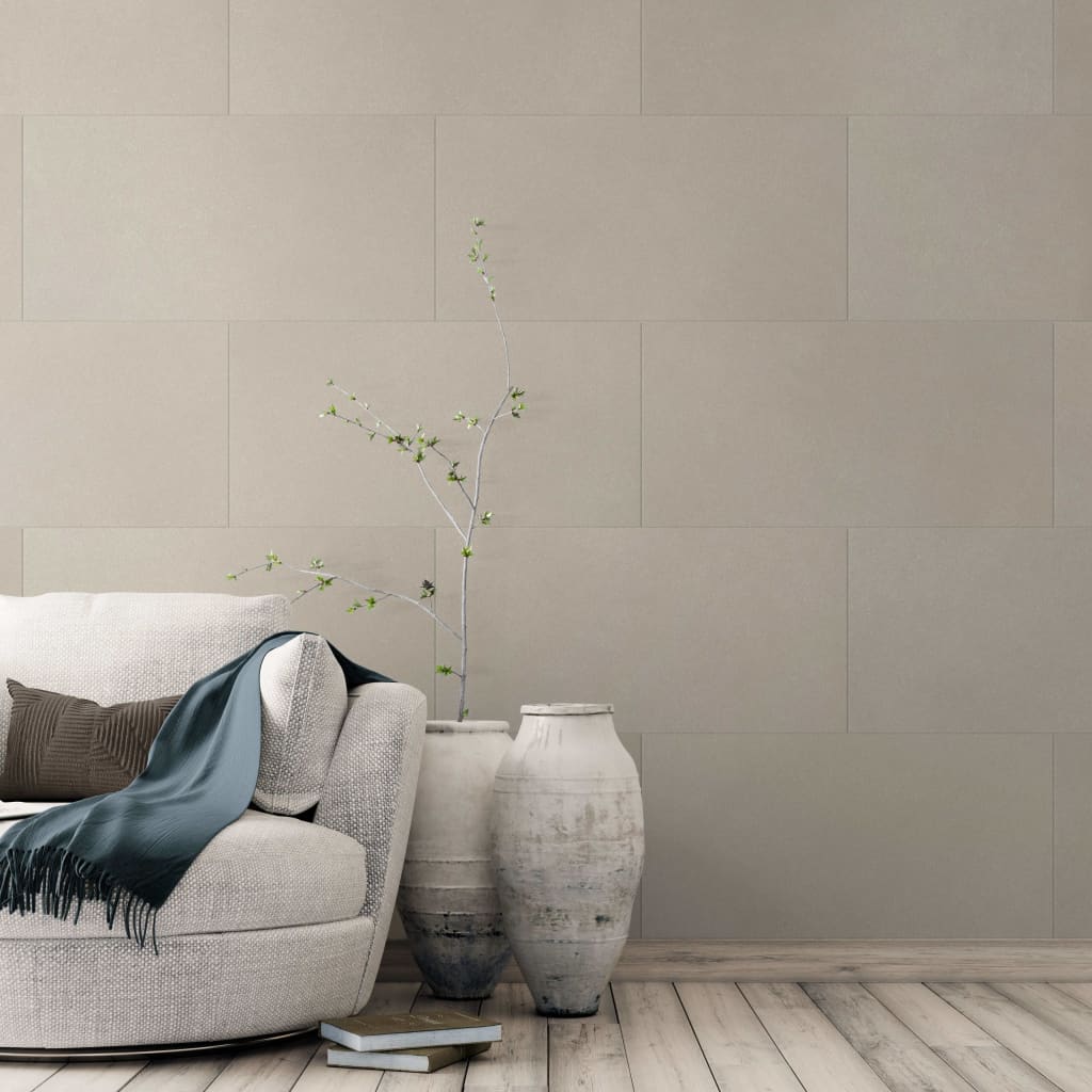 Grosfillex vægbeklædningsfliser Gx Wall+ 30x60 cm 11 stk. sten beige