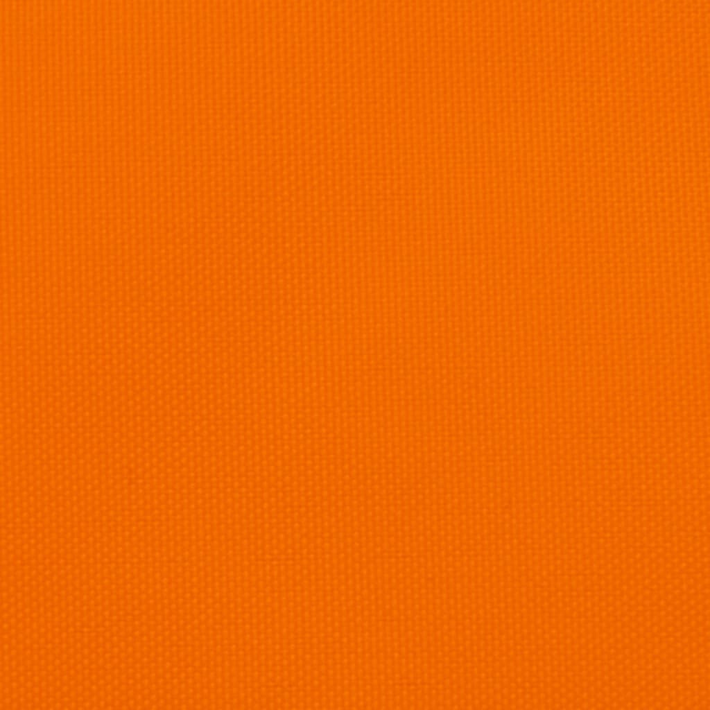 vidaXL solsejl 3/4x3 m oxfordstof trapezfacon orange
