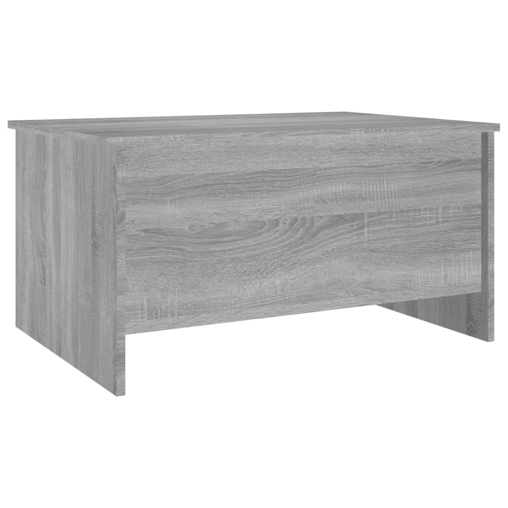 vidaXL sofabord 80x55,5x41,5 cm konstrueret træ grå sonoma-eg