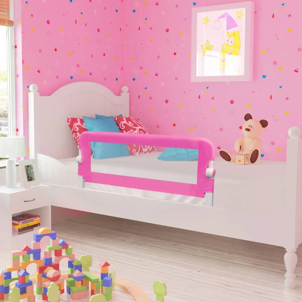 vidaXL sengehest til børn 2 stk. 102 x 42 cm pink