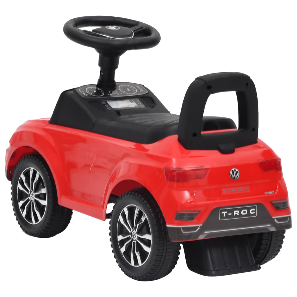 vidaXL gåbil Volkswagen T-Roc rød