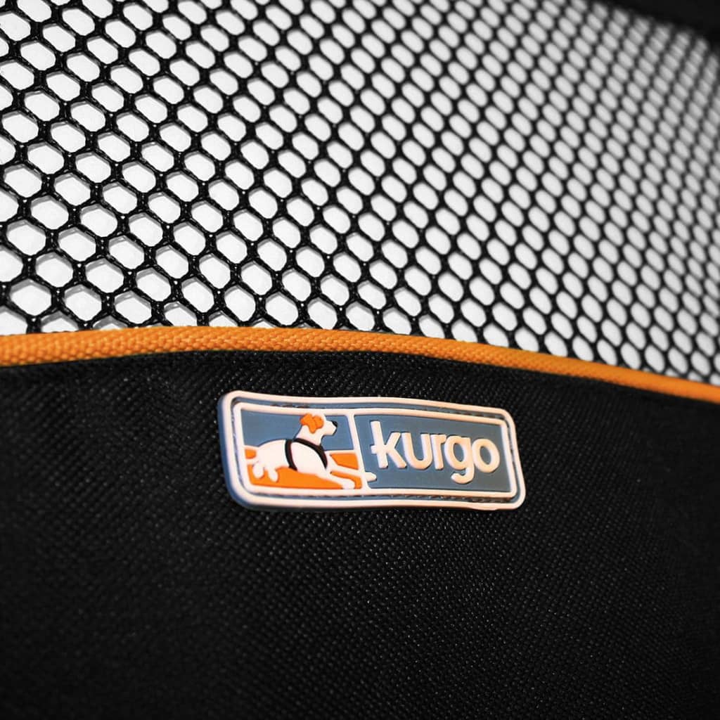 Kurgo bagsæde-barriere sort