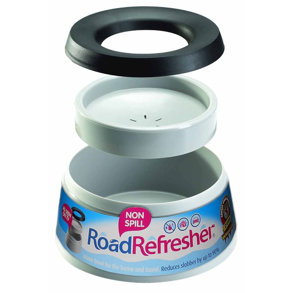 Road Refresher spildfri vandskål lille grå SGRR