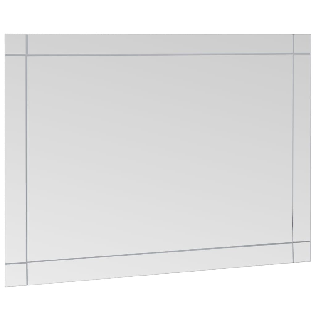 vidaXL vægspejl 60x50 cm glas