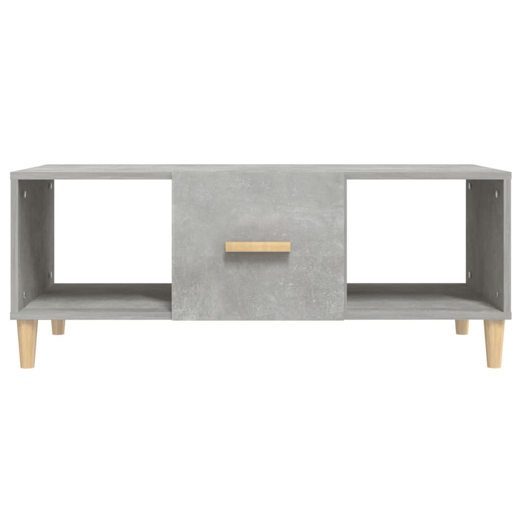 vidaXL sofabord 102x50x40 cm konstrueret træ betongrå