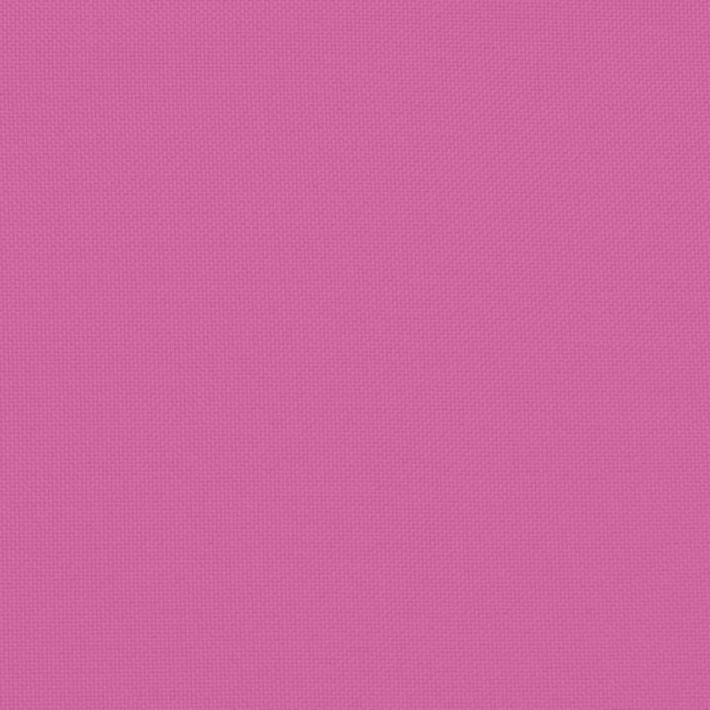 vidaXL stolehynder 6 stk. 50x50x7 cm oxfordstof pink