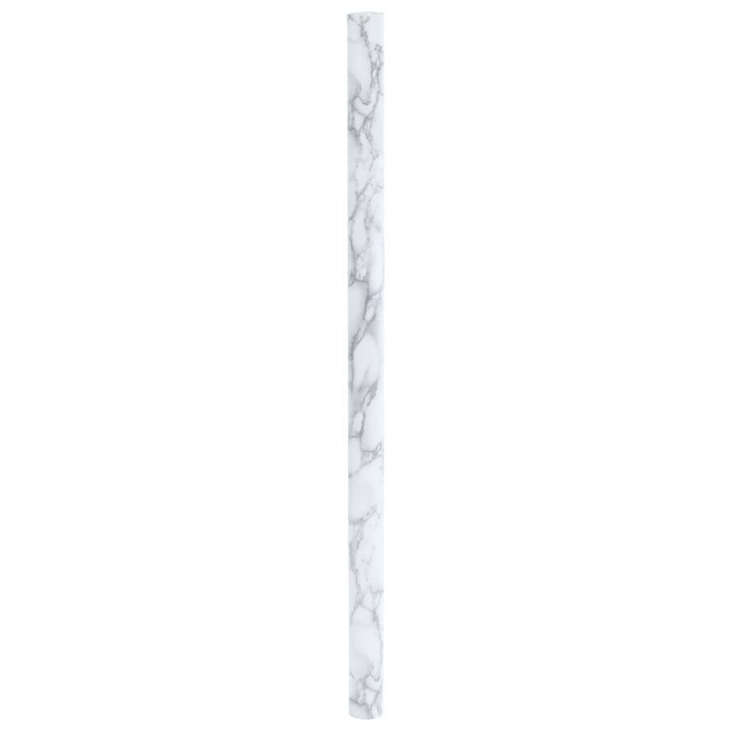vidaXL selvklæbende folie til møbler 90x500 cm PVC marmorhvid
