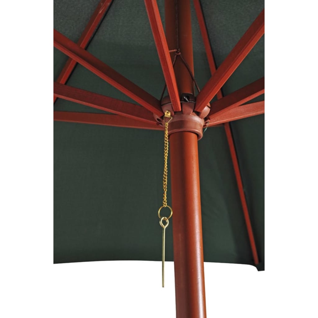 vidaXL parasol 258 grøn