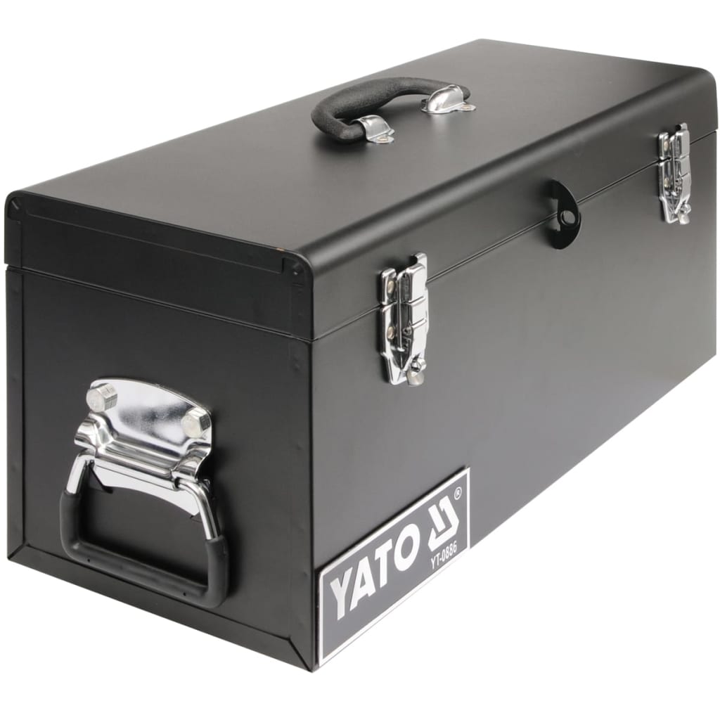 YATO værktøjskasse i stål 510x220x240 mm