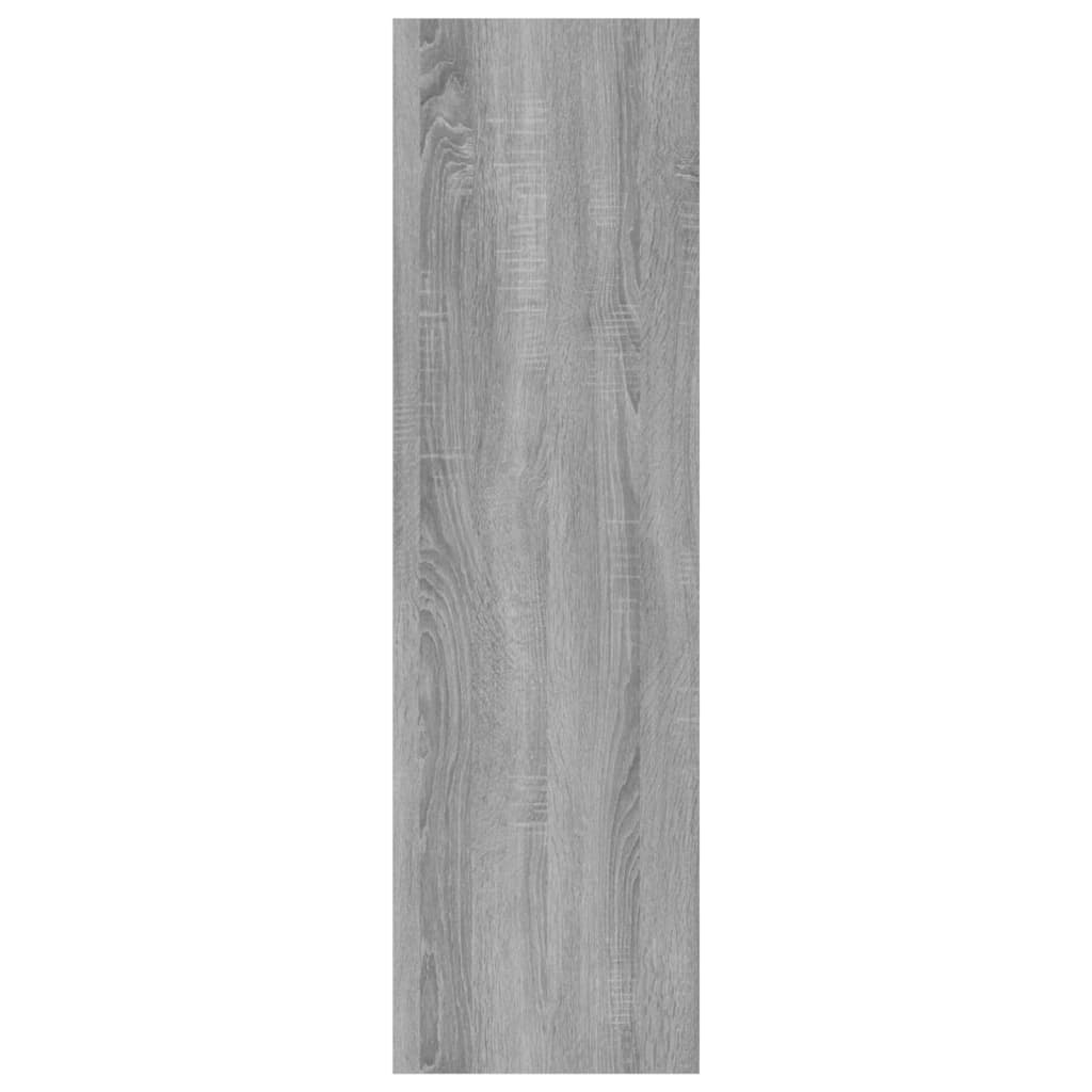 vidaXL bogreol/rumdeler 40x30x103 cm konstrueret træ grå sonoma-eg