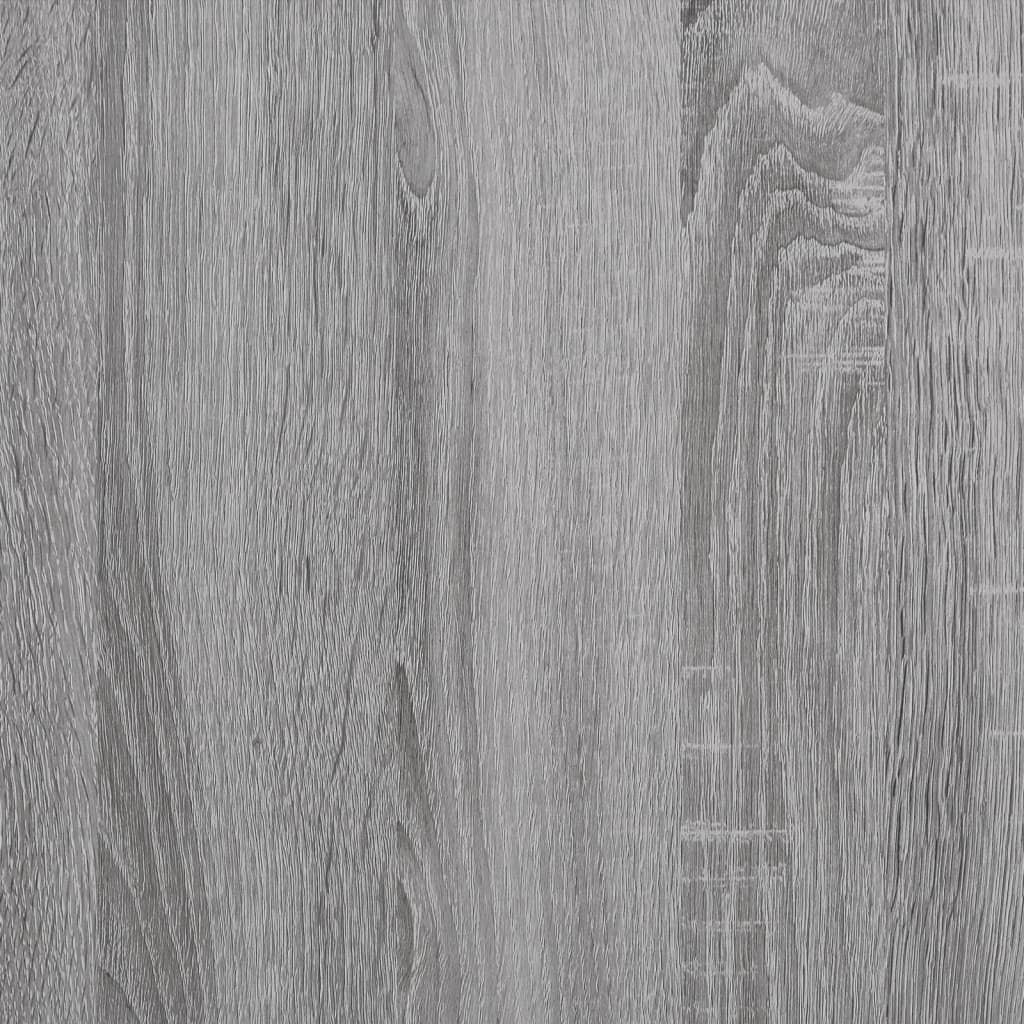 vidaXL vægskab 29,5x31x60 cm konstrueret træ grå sonoma-eg