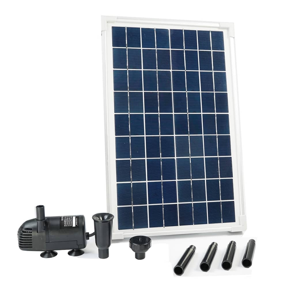 Ubbink SolarMax 600 sæt med soldrevet panel og pumpe