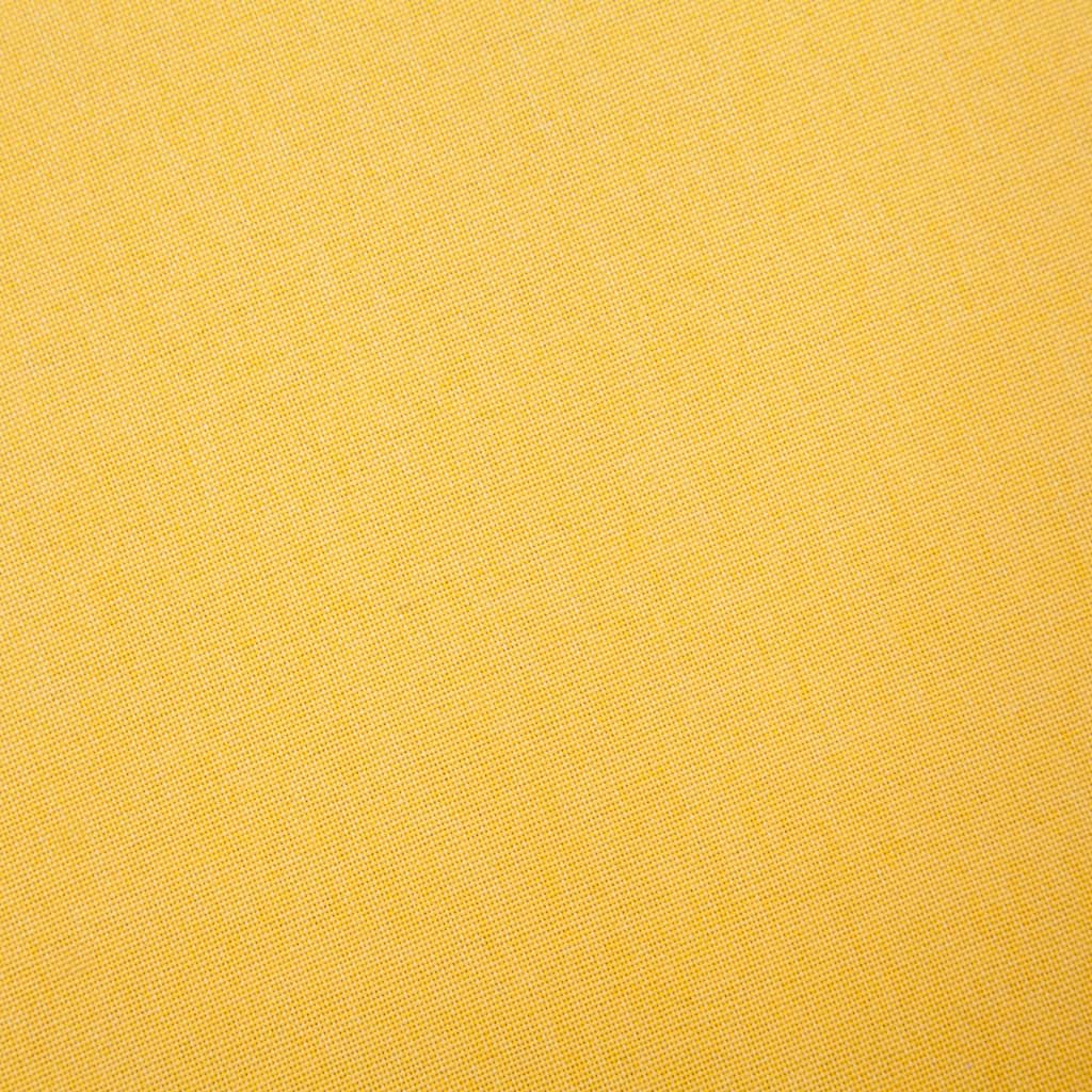 vidaXL 3-personers sofa i stof gul