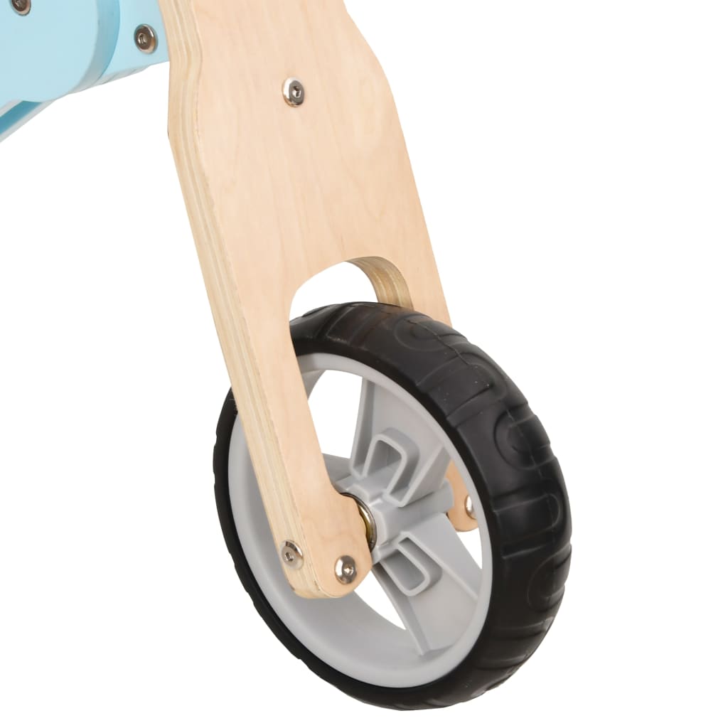 vidaXL 2-i-1 løbehjul til børn lyseblå