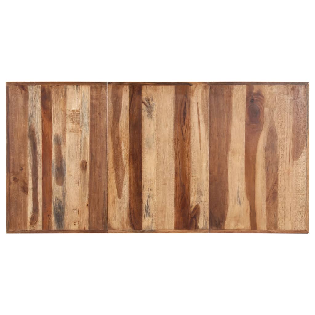 vidaXL spisebord 160x80x75 cm akacietræ med honningfarvet finish