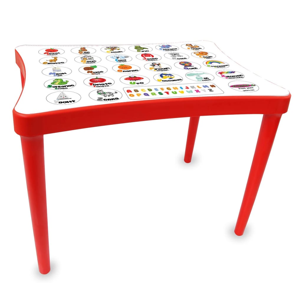 JAMARA bordsæt til børn 3 dele Easy Learning rød