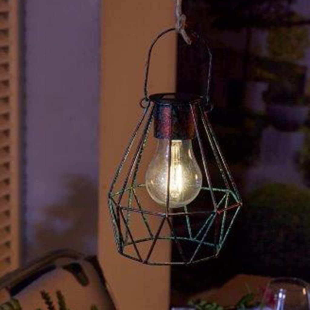 Luxform soldrevet LED-havelampe Dusseldorf