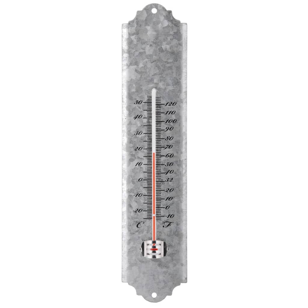 Esschert Design vægtermometer genbrugs-zink 40 cm OZ10
